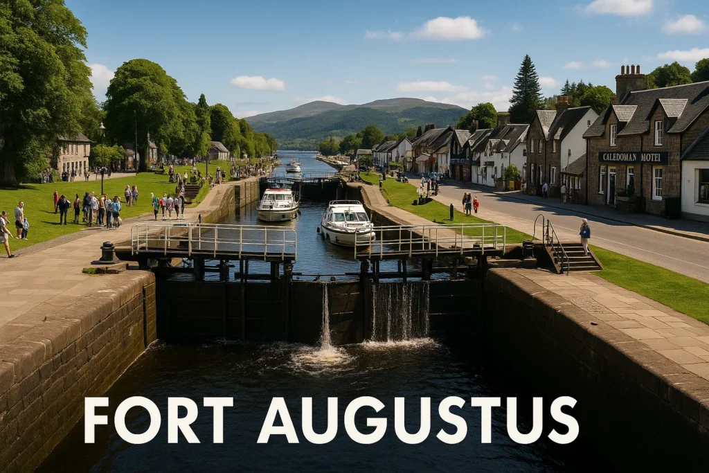 Fort Augustus & Caledonian Canal Panoramic