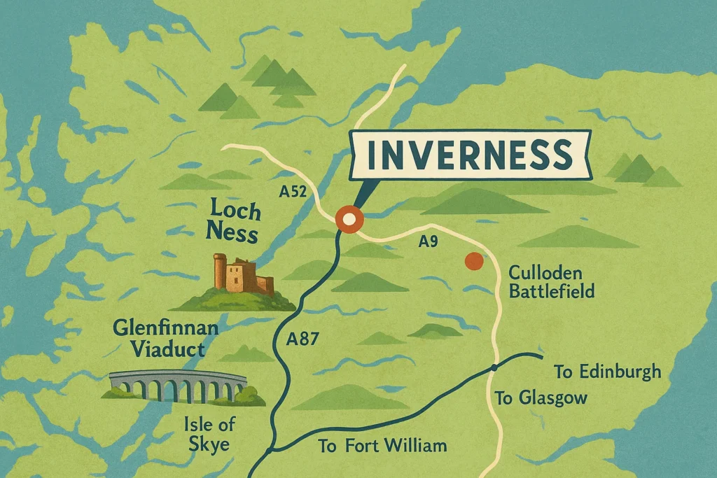 Inverness Map