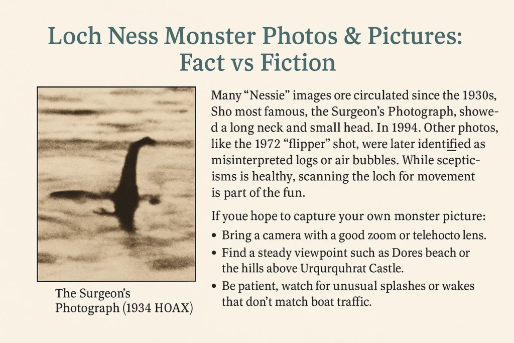 Loch Ness Monster Pictures guide