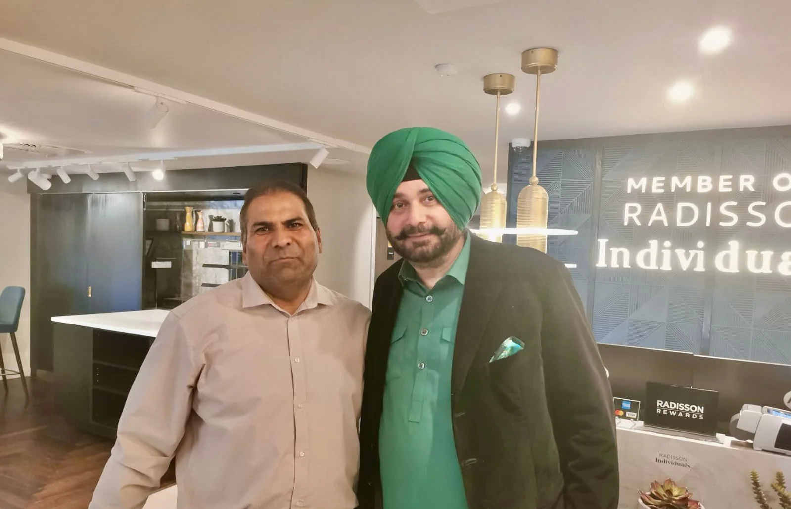 Team meet with Navjot Singh Sidhu