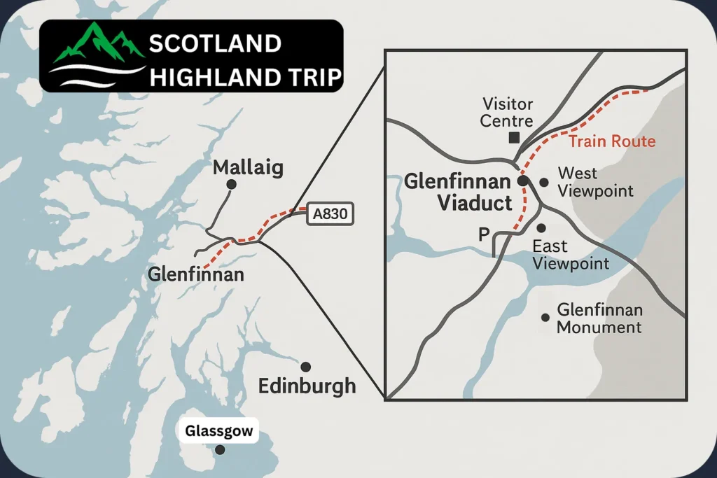 glenfinnan viaduct location