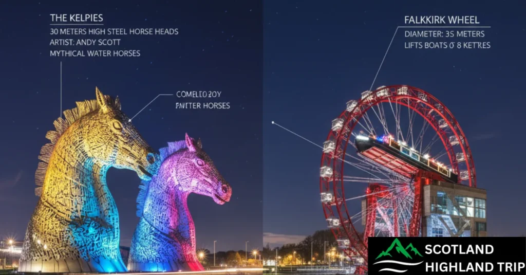 The Kelpies & Falkirk Wheel – Modern Marvels