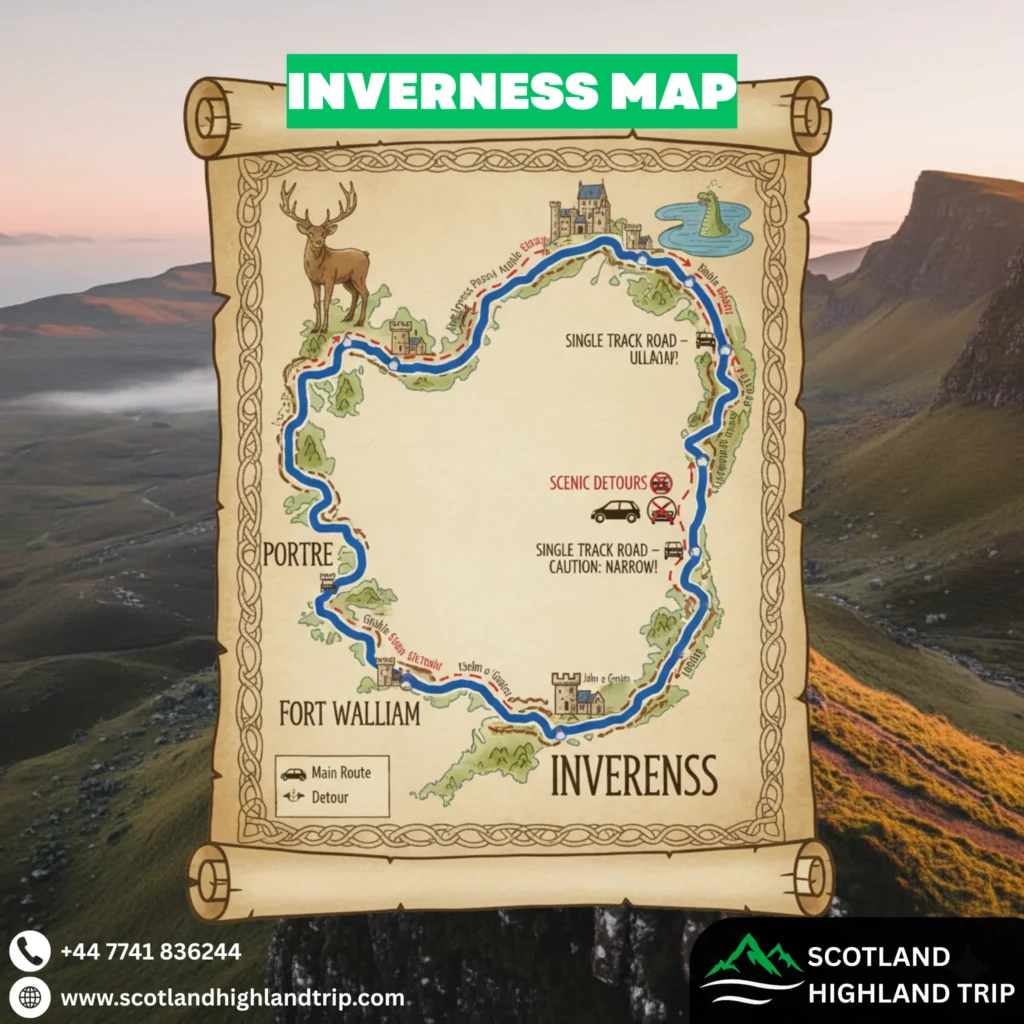 Inverness Map