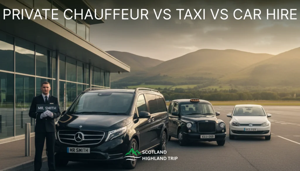 Private Chauffeur vs Taxi vs Car Hire