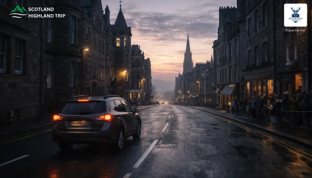 Edinburgh to Isle of Skye - Departure point