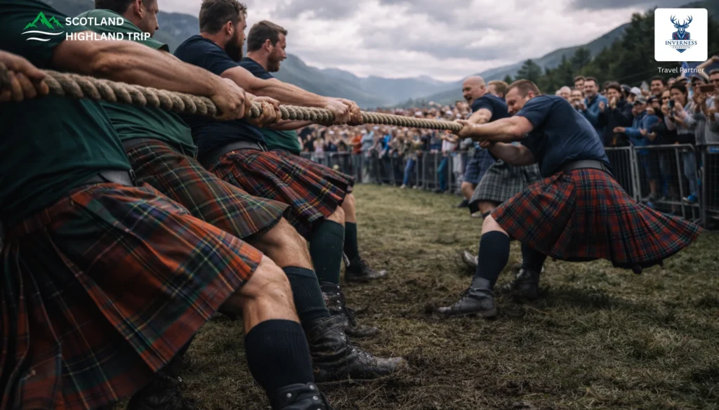 Highland game 2025 to 2026 - Tug of war