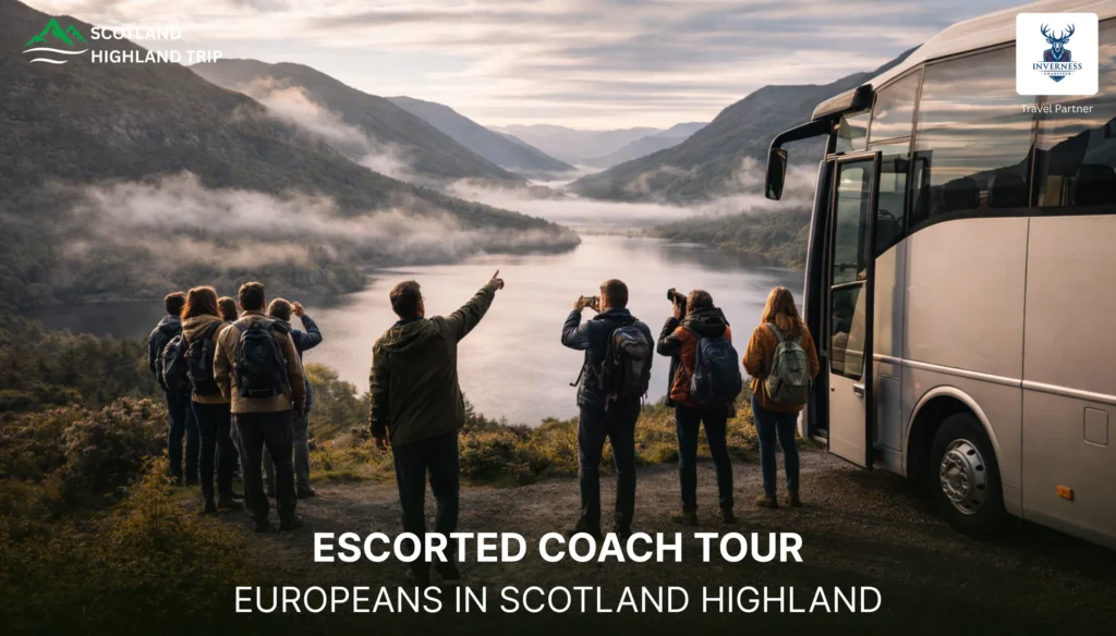 Escorted Coach Tour for Europeans in scotland highland