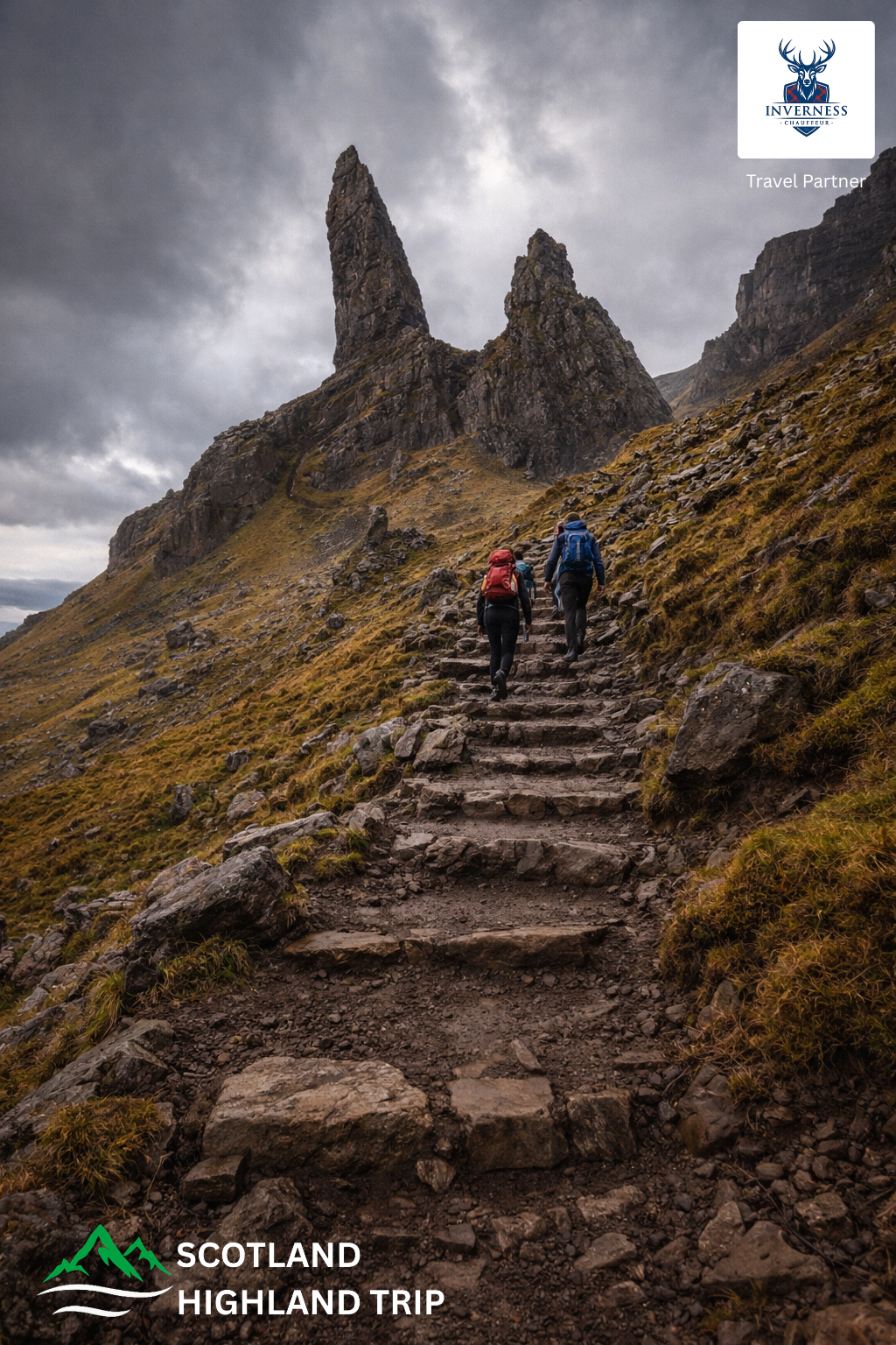 Old Man of Storr viewpoint on the Isle of Skye