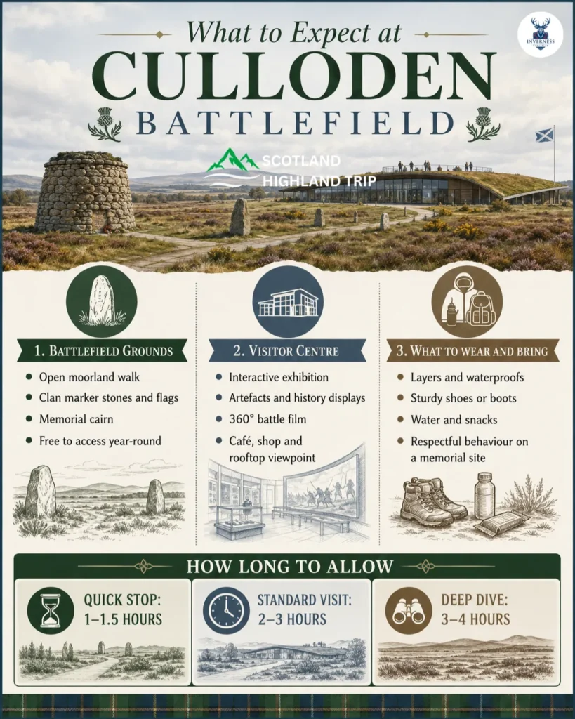 Culloden Battlefield Guide: When to Visit and What to Expect 3 What to Expect at Culloden Battlefield Visitor Guide